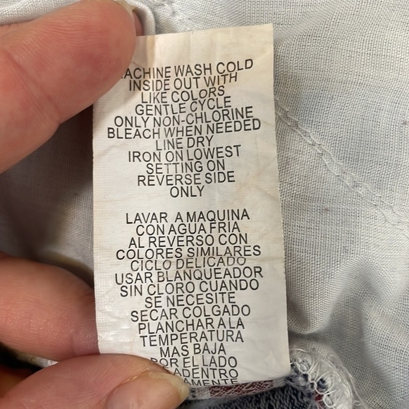 Rewind Shorts XL Crocheted Hem - Picture 5 of 13